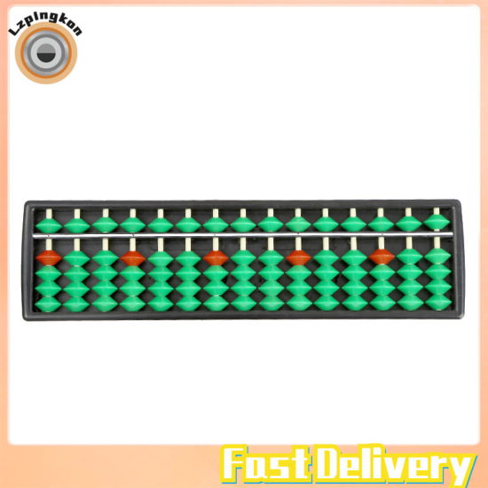 Lzpingkon fast delivery kids 15 digits abacus arithmetic calculating tool - ảnh sản phẩm 4