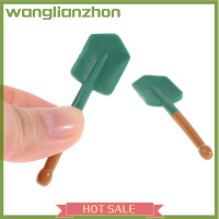 Wanglianzhon โมเดลเครื่องมือการเกษตรพลั่วบ้านตุ๊กตา1:12บ้านตุ๊กตาของเล่นอุปกรณ์ตกแต่งสวน