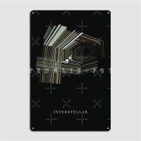 Interstellar Poster Metal Plaque Pub Garage สร้างป้ายดีบุก