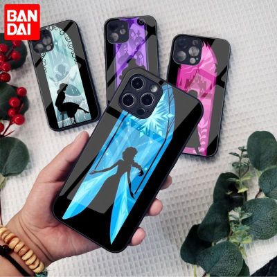 Bandai Princess Phone Case For IPhone 13 12 11 Pro Max Mini Xs Xr X 8 7 Plus Tempered Glass Cover