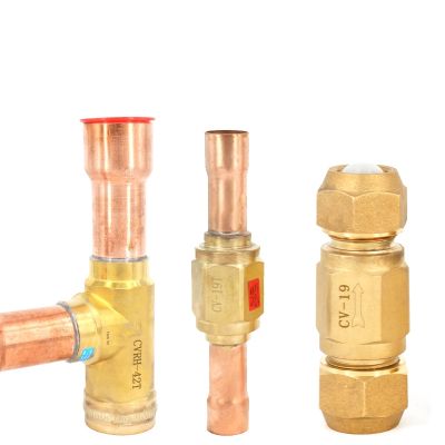air conditioning Refrigerate check valve one way valve Refrigerator check valve welding