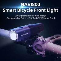 Bicycle Light NAVI800 ENFITNIX Smart Headlights USB Rechargeable Road Mountain Cycling Bike bicycle front light mount flexiable