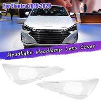 1 Pair of Left Right for Hyundai Elantra 2019 2020 Headlight Lens Cover Head Light Lamp Shade Shell Light Lens Cover