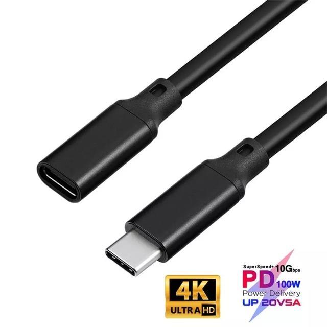 hot-ruxmmmlhj-566-0-5ม-1ม-2ม-3m-5ม-usb-c-สายพ่วง-type-c-สายต่อไฟธันเดอร์โบลต์3สำหรับนินเท็นโดสวิตช์-macbook-pro-google-pixel-3-2