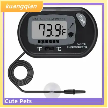 IS Digital Thermometer, Car Auto Temperature Gauge Sensor, DC 4-28V  Fahrenheit