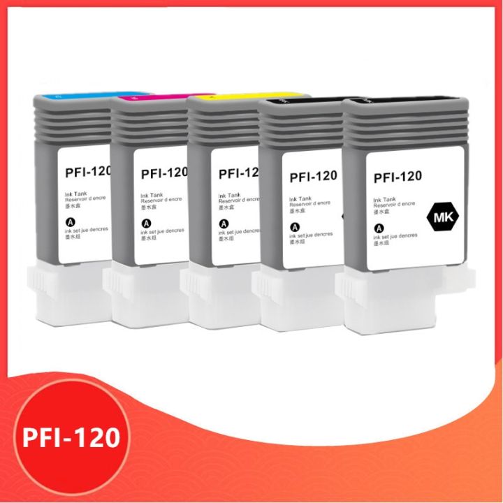 130ml-pfi-120-pfi120-refillable-ink-cartridge-with-permanent-chips-for-canon-tm-200-tm200-tm-205-tm-300-tm-305-tm300