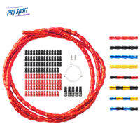 สายเบรคจักรยานสายเบรคจักรยาน1.1ม. อุปกรณ์ท่อสายก๋วยเตี๋ยวเบรคชุดตัวเรือนสำหรับจักรยานเสือหมอบ MTB