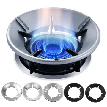 Gas Stove Wok Ring Heat Resistant Enamel Energy Saving Windproof