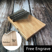 17 Key Kalimba African Solid Pine Mahogany Thumb Finger Piano Sanza Mbira Calimba Play with Guitar Wood Musical Instruments