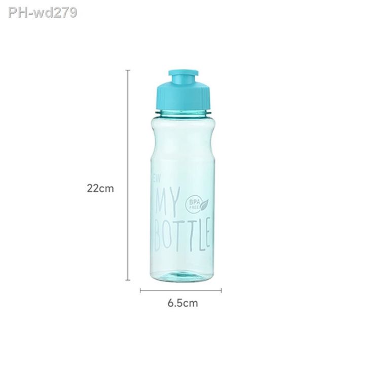 bpa-free-650ml-water-cup-sport-water-bottle-portable-water-cup-pet-water-container-anti-drop-outdoor-rope-gift-mug-drinkware