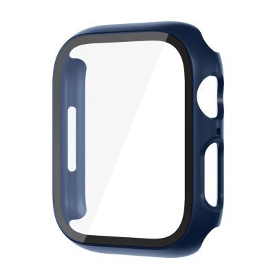 กระจก + ฝาปิดสำหรับนาฬิกา Apple รุ่น8 7 6 SE 5 4 3 IWatch ปกป้องหน้าจอสำหรับ Apple ขนาด45มม. 41มม. 44มม. 40มม. 42มม. 38มม.
