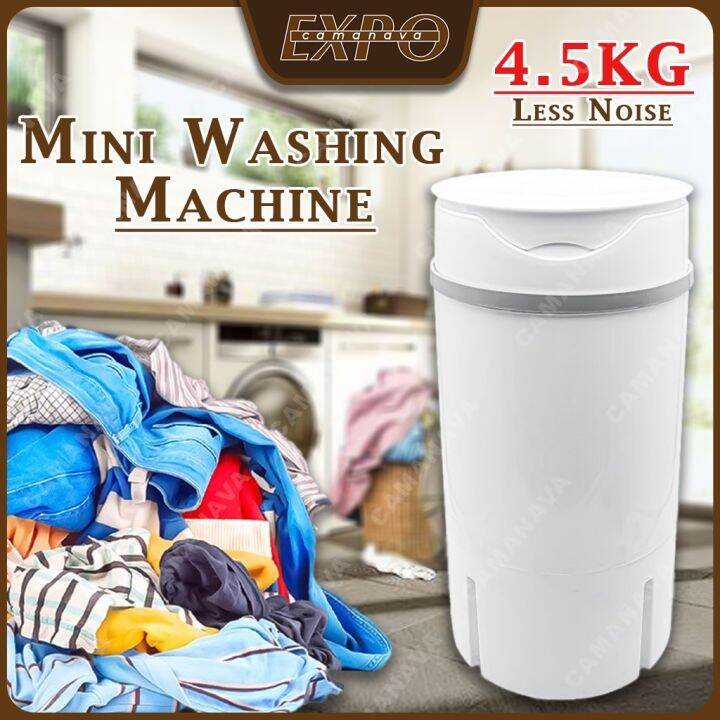 Semi Automatic Mini Washing Machine Baby Children's Single Barrel