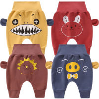 2021 Winter New Baby Pants Boys Trousers Animal PP Pants Newborn Bottoms 0 2 Years Old