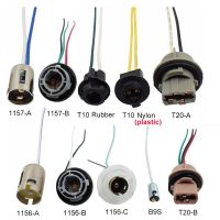 1PC LED T10 T20 1156 1157 B9S Car Lamp Lights Bulb Socket Adapter Extension Connector Plug Bulb Holder