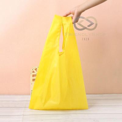 [10 ชิ้น] ถุงเก็บของ ถุงผ้าพับได้ พับแบนเพื่อการจัดเก็บที่ง่ายและกะทัดรัด สินค้าพร้อมส่ง fs99