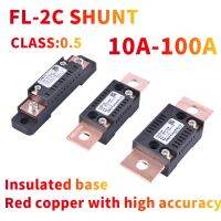 FL-2C 10A20A15A30A40A50A60A75A100A 75mV Digital Voltage Ammeter Current Shunt Resistor Manufacturer With Base