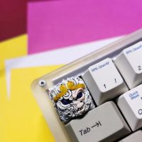 Customized Personality Resin Keycap for Mechanical Keyboard Goku Key Cap Gaming Accessories Gift Keycap