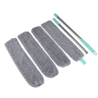 Bedside Dust Brush Long Handle Mop Sweep Artifact Long Crevice Static Dust Brush Extensible Cleaning Duster Sofa Gap Fur Hair