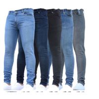 【YD】 Men Pants Fashion Stretch Jeans Trousers Male Size Jean for Clothing