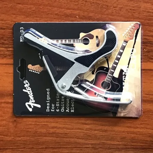 .yFender Acoustic Electric Guitar Capo Silver Lazada PH