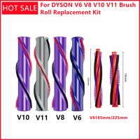 สำหรับ V8 V10 V11แปรงม้วนเปลี่ยนชุดเข้ากันได้ไร้สาย Brushroll ทำความสะอาดหัวแปรงบาร์ลูกกลิ้ง966821-01ส่วน