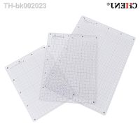 ▨ Transparent Ruler Board A4 A5 Students Writing Desk Pad PVC Grid Sewing Cutting Mats Drawing Clipboard Measuring Supplies