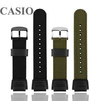 ✓✲ Nylon Leather Strap For Casio AQ-S810W AE-1000W AE1200 SGW-300/400H/500H F91W/F84/W735 MRW-200H Watch band 18mm Mens Bracelet