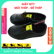 Giầy ABC NTT Mũi Thép Đế Thép Chống Đinh Chống Va Đập
