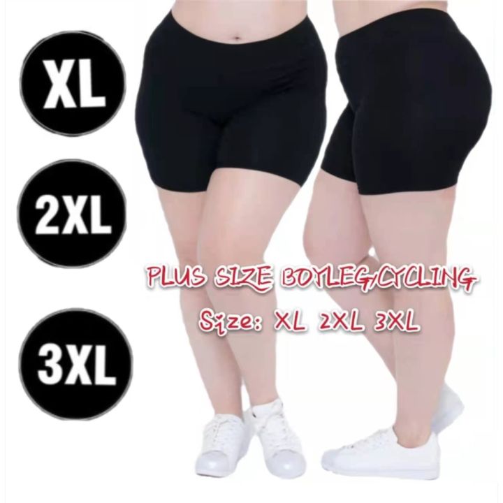 plus size biking shorts