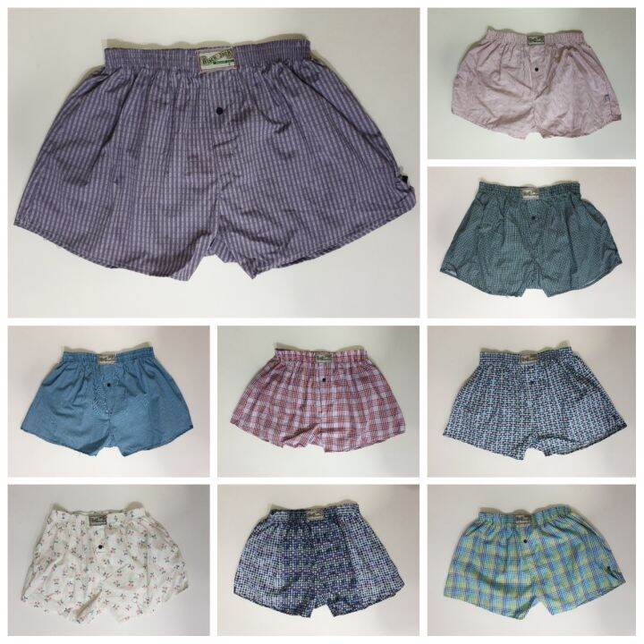 แพคละ-3-ตัว-boxer-ทรงเกาหลี-xl-ผ้าเชิ้ต-บ๊อกเซอร์-คละลาย-สำหรับคนอ้วน-เกรดพรีเมี่ยม