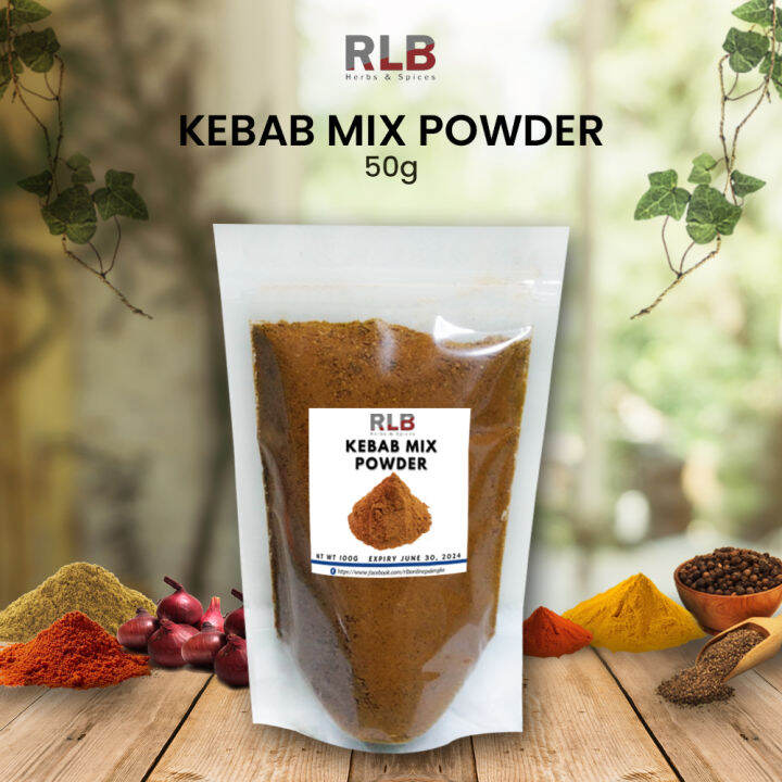 50 grams Kebab Spice Mix Mixed Spices for Kebab Recipe Pure Natural