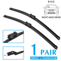 Car Wiper Blade For Tesla Model X 28"+18" 2016-2018 Auto Windscreen Windshield Wipers Blades Window Wash Fit Push Button Arm