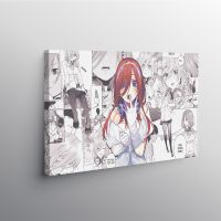 Nakano Miku Gotoubun No Hanayome ภาพวาดศิลปะบนผนังกรอบโปสเตอร์ผ้าใบสำหรับห้องบ้านห้องนอนหอพักศิลปะจากไม้ตกแต่งกรอบ1ชิ้นกรอบด้านในหรือไร้กรอบ