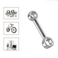 ✴☇☑ Bone type spanner wrench key bicycle mountain bike repair tools multi-function hexagonal wrench socket 6-15mm wrench accessories