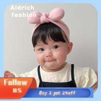 ALDRICH หมวกวิกผมเด็กเครื่องประดับผมแฟชั่นแบบผูกโบว์ที่คาดผมแฟชั่น6สีผ้าคาดผมหน้าม้าแบบวินเทจสำหรับเด็กผู้หญิง