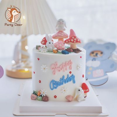 【CW】✖❉▨  Birthday Anim Happy Kid Baby Favors Animals Cakes Shower Gifts