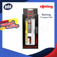 rOtring Tikky Compact Set ชุดเครื่องเขียนรอตริง ดินสอกด ไส้ดินสอ ไม้บรรทัด และยางลบ – rOtring Mechanical Pencil, Rotring Leads, Rotring Ruler and Tikky Exam Eraser ชุดเครื่องเขียน ครบชุด ราคาประหยัด