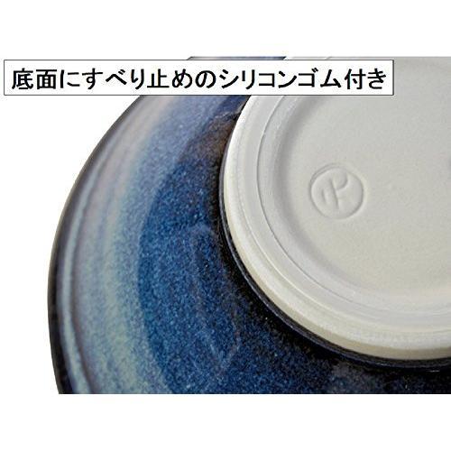 motoshige-seitosho-iwamiyaki-suribachi-suribachi-ที่มีซิลิโคนด้านล่างไม่เกาโต๊ะ-ไม่5-เส้นผ่านศูนย์กลาง15ซม-หยุดสไลด์-แตงกวาทะเลสีฟ้าผลิตในญี่ปุ่นโดย-motoshige
