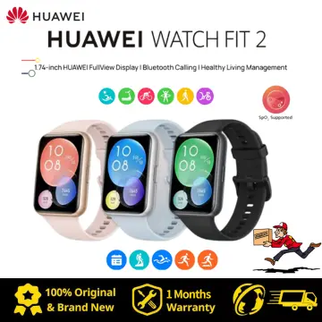 In Stock Global Version HUAWEI WATCH FIT 2 Smartwatch 1.74-inch AMOLED  Bluetooth Calling Healthy Living Management FIT2