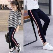 Quần Thể Thao Bé Gái 2020 Quần Legging Co Giãn Dài Toàn Bộ Cho Bé Trai