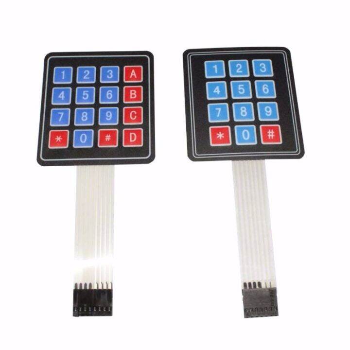 DUERE For Arduino Smart Car 1x4 3x4 4x4 45 Keypad Modules Keypad ...