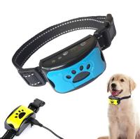 Dog Anti Barking Device USB Rechargeable Ultrasonic Dog Training Collar Dog Stop Barking Vition Anti Bark Collar