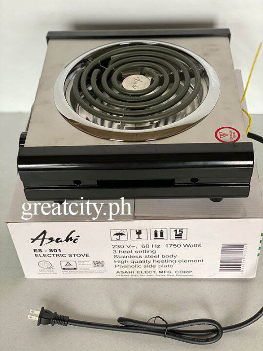 Asahi Electric Stove ES801 Lazada PH