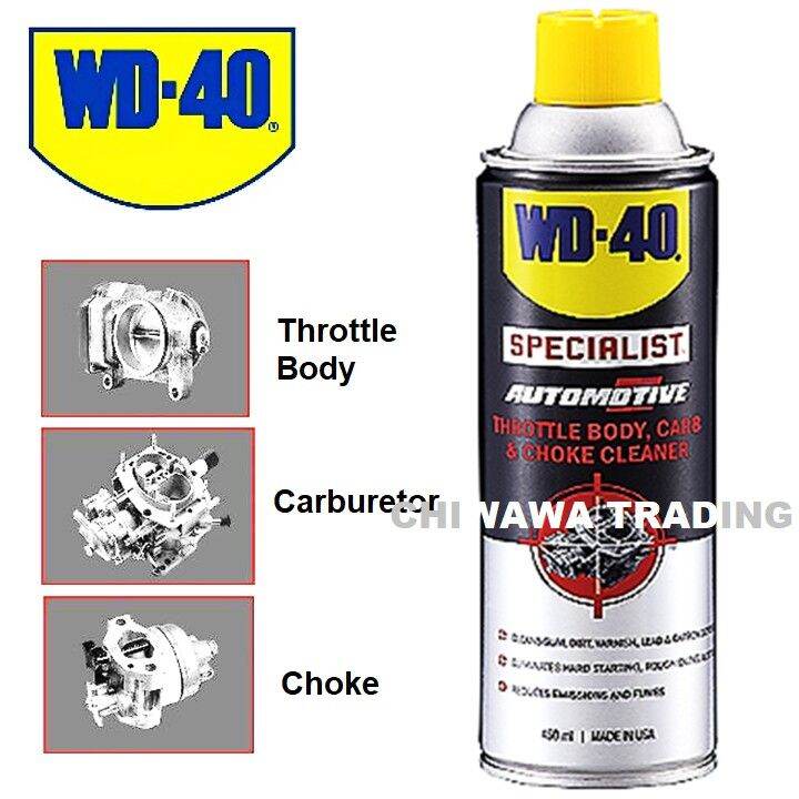 WD 40 Specialist Automotive Throttle Body, Carb & Choke Cleaner