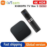 ทุกรุ่นดั้งเดิมเหมาะสำหรับ Xiaomi กล่องทีวี S 2Nd Gen 4K Ultra HD 2G 8G Wifi BT5.2กูเกิ้ลทีวี Netflix กล่องเครื่องเล่นมีเดียสมาร์ททีวี