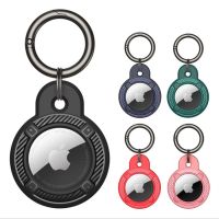 ❏ เคสกันกระแทกสำหรับ Apple Airtag พวงกุญแจฝาครอบป้องกันสำหรับ Air tag Dog Tracker Locator Device สำหรับ airtag Case air tag llaver