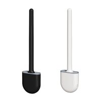 Silicone Toilet Brush and Holder Wall Mounted for Bathroom Quick Drying Efficient Professional Deep Cleaning Shoes Accessories