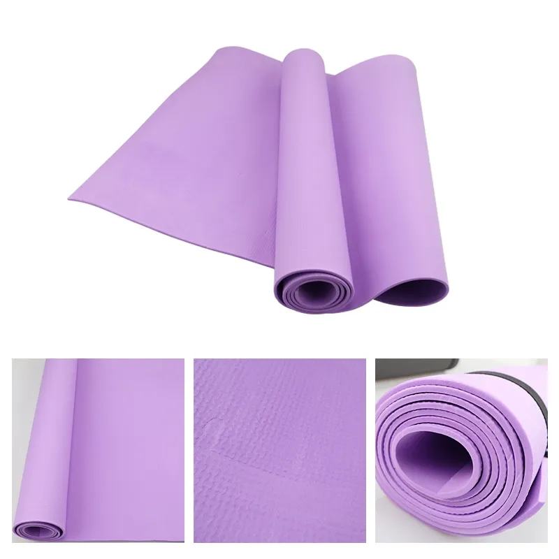 3mm-6mm Thick Eva Yoga Mats Anti-slip Sport Fitness Mat Blanket For Exercise  Yoga And Pilates Gymnastics Mat Fitness Equipment