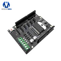 For Arduino R3 MEGA2560 Dual Channel DC Motor Driver Shield Expansion Board L298NH Module Driving Module Replace L298P L298