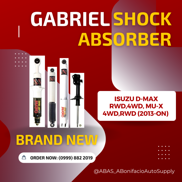 Gabriel Shock Absorbers G43010 Isuzu DMax (2012 ) / Isuzu MUX